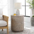 Starshine Wooden Side Table by Uttermost