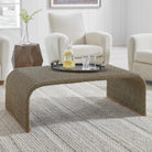 Calabria Woven Seagrass Coffee Table by Uttermost