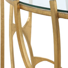 Ritual Round Gold Side Table by Uttermost