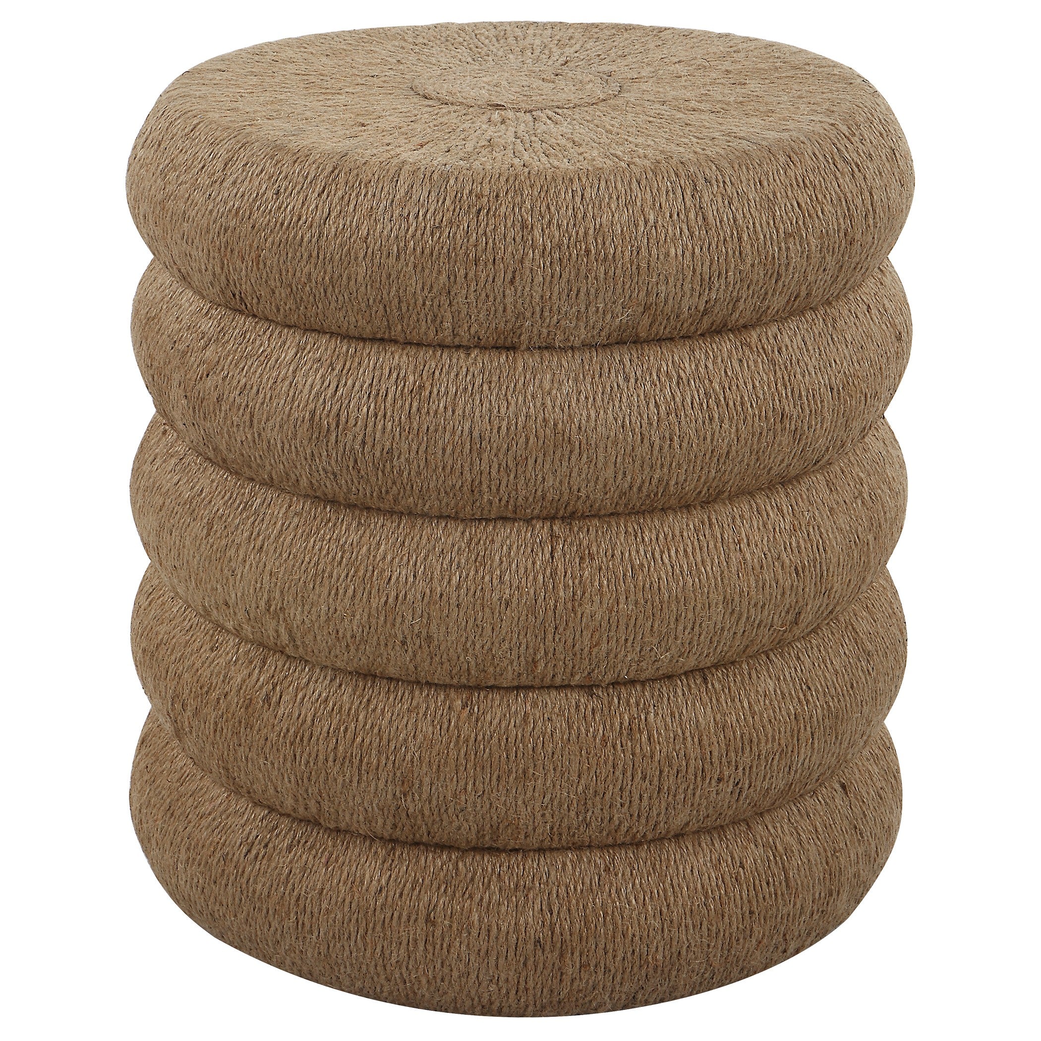 Capitan Braided Rope Side Table by Uttermost