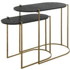 Aztec Wood Nesting Tables - Set of 2 by Uttermost