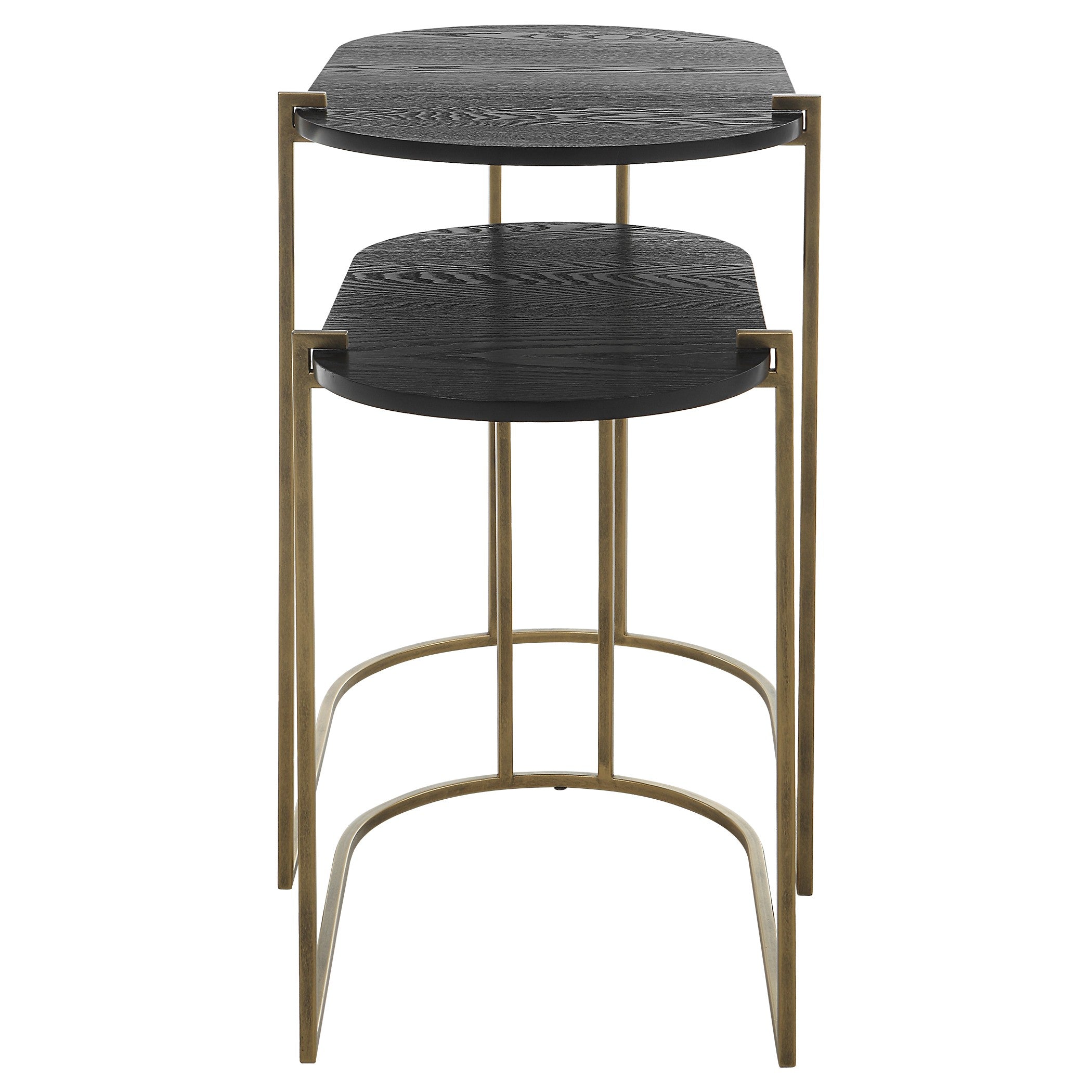 Aztec Wood Nesting Tables - Set of 2 by Uttermost