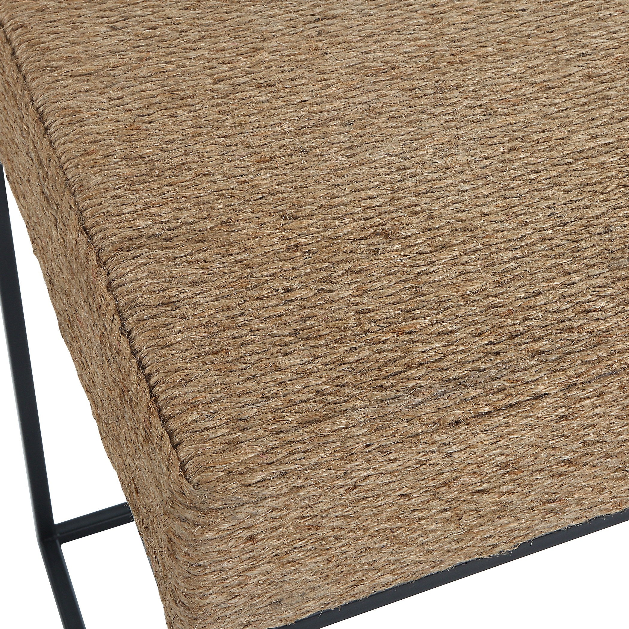 Laramie Rustic Rope Accent Table by Uttermost