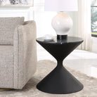Time's Up Hourglass Shaped Side Table by Uttermost