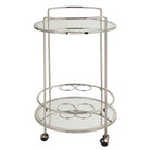 Spritz Chrome Bar Cart by Uttermost