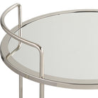 Spritz Chrome Bar Cart by Uttermost