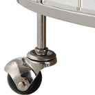 Spritz Chrome Bar Cart by Uttermost