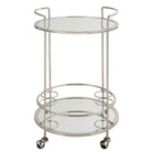 Spritz Chrome Bar Cart by Uttermost