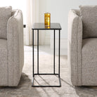 Cavern Stone & Iron Accent Table by Uttermost