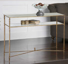 Henzler Mirrored Glass Console Table by Uttermost