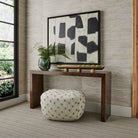 Ingrain Console Table in Cocoa Brown by Uttermost