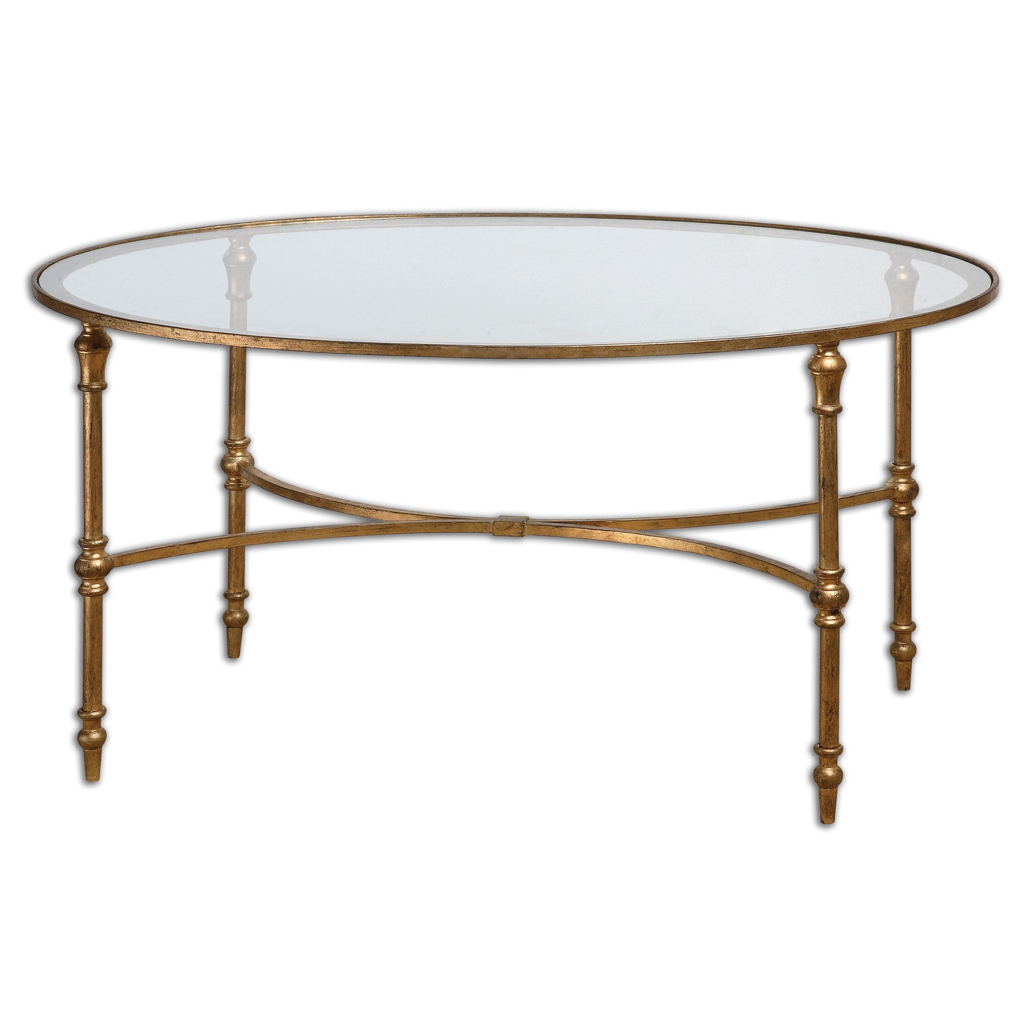 Vitya Glass Coffee Table by Uttermost