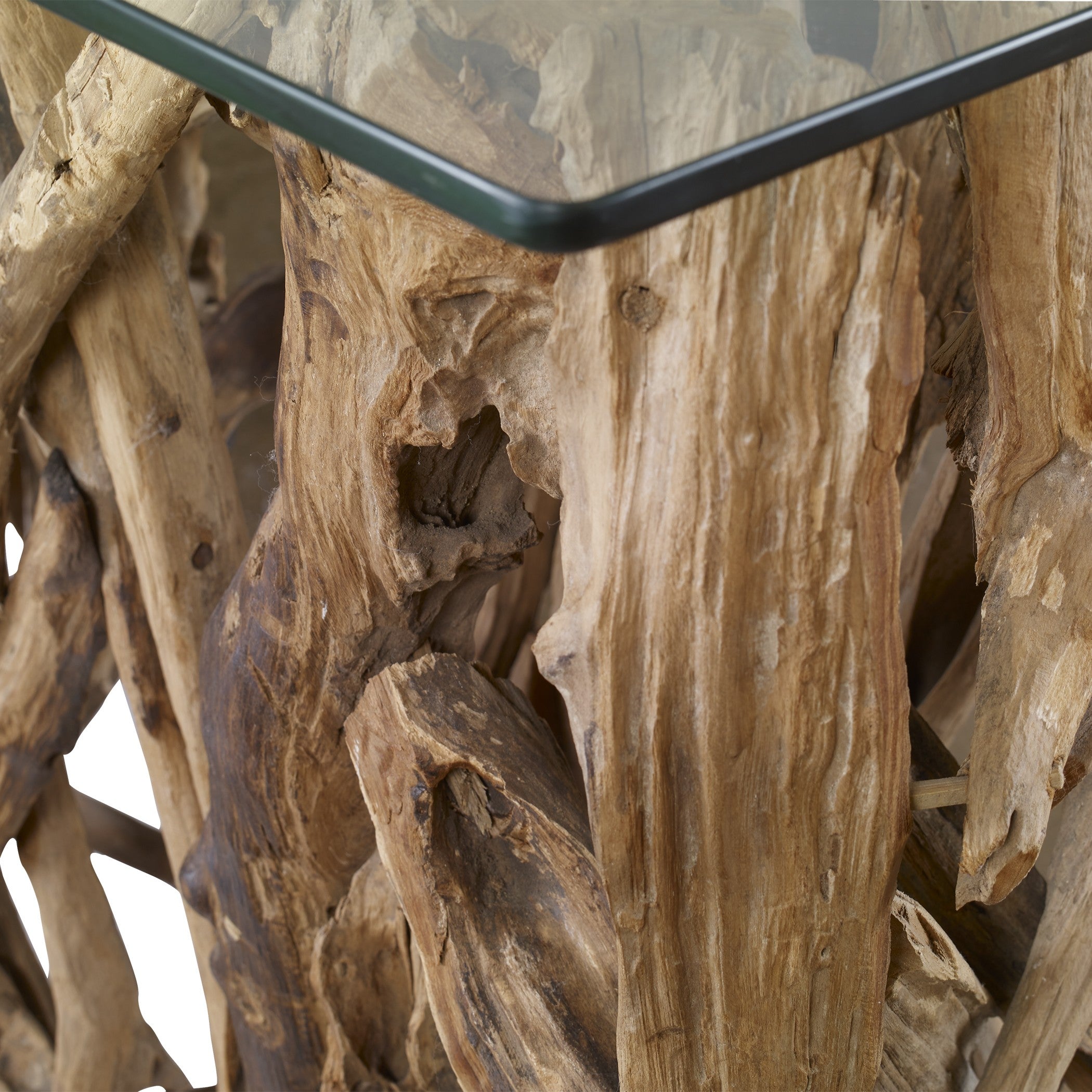 Teak Wood Console by Uttermost