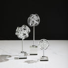 Neuron Glass Table Top Sculptures - Set of 3 by Uttermost