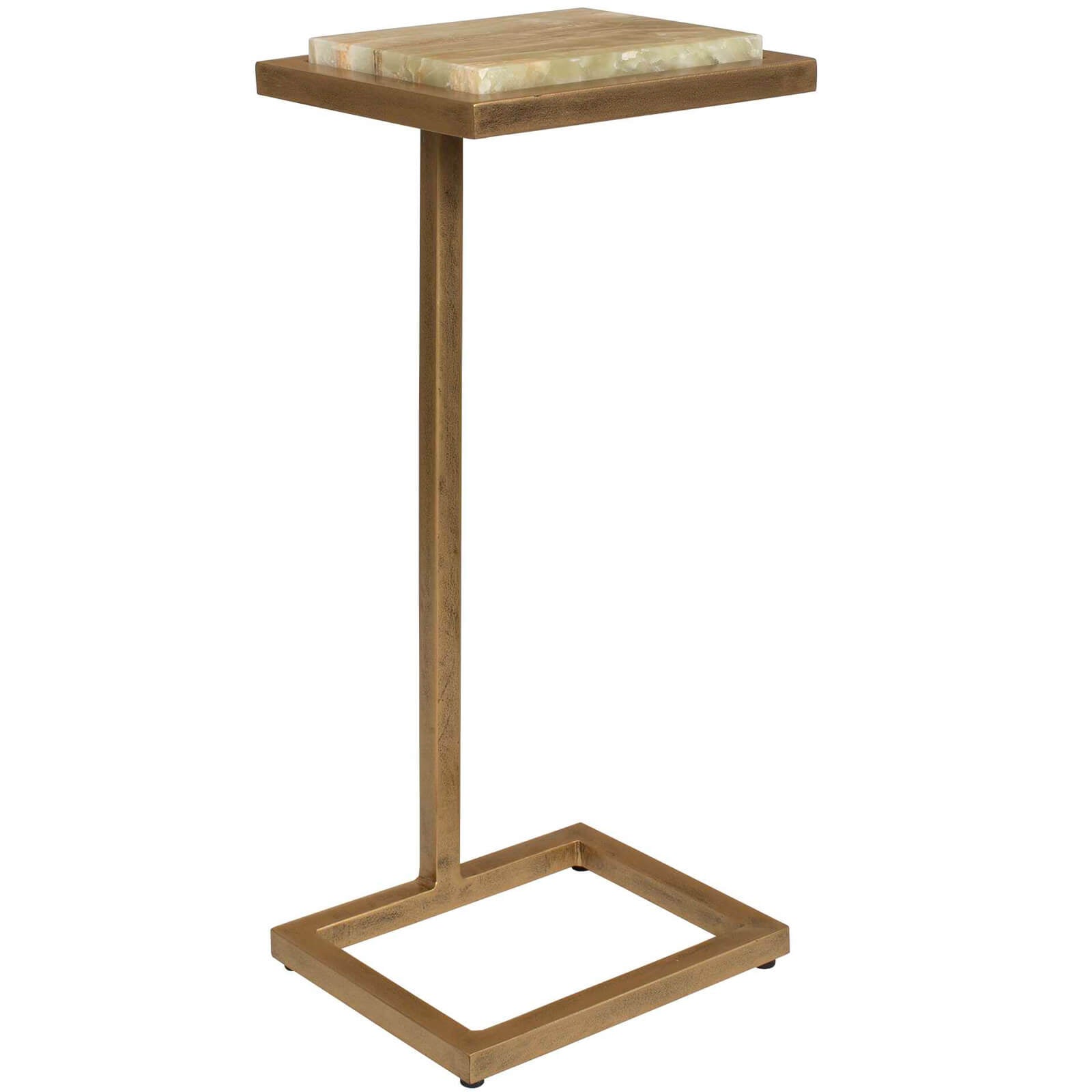 Gamora Marble Drink Table by Uttermost