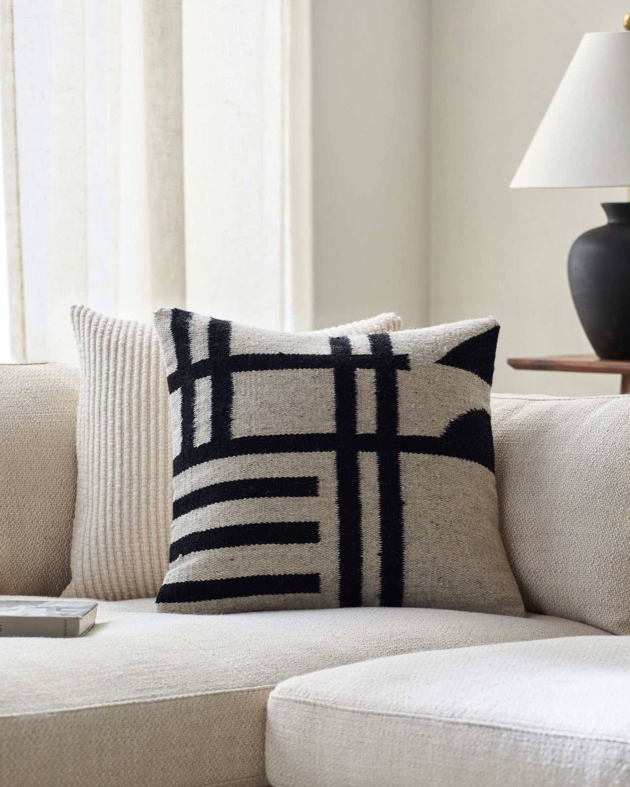 Garold Woven Cushion by Keiichi