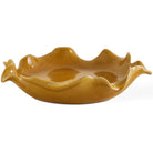 Golden Crest Ruffle Indoor-Outdoor Bowl Uttermost