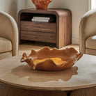 Golden Crest Ruffle Indoor-Outdoor Bowl Uttermost