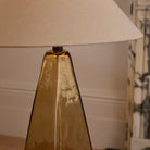 Wren Amber Table Lamp by Heathfield & Co