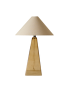 Wren Amber Table Lamp by Heathfield & Co