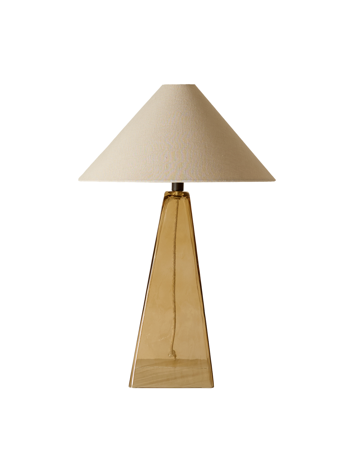 Wren Amber Table Lamp by Heathfield & Co