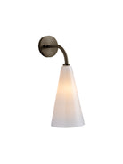 Ines Bronze & Glass Wall Light Heathfield & Co