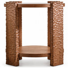 Hewned Round Side Table by Uttermost