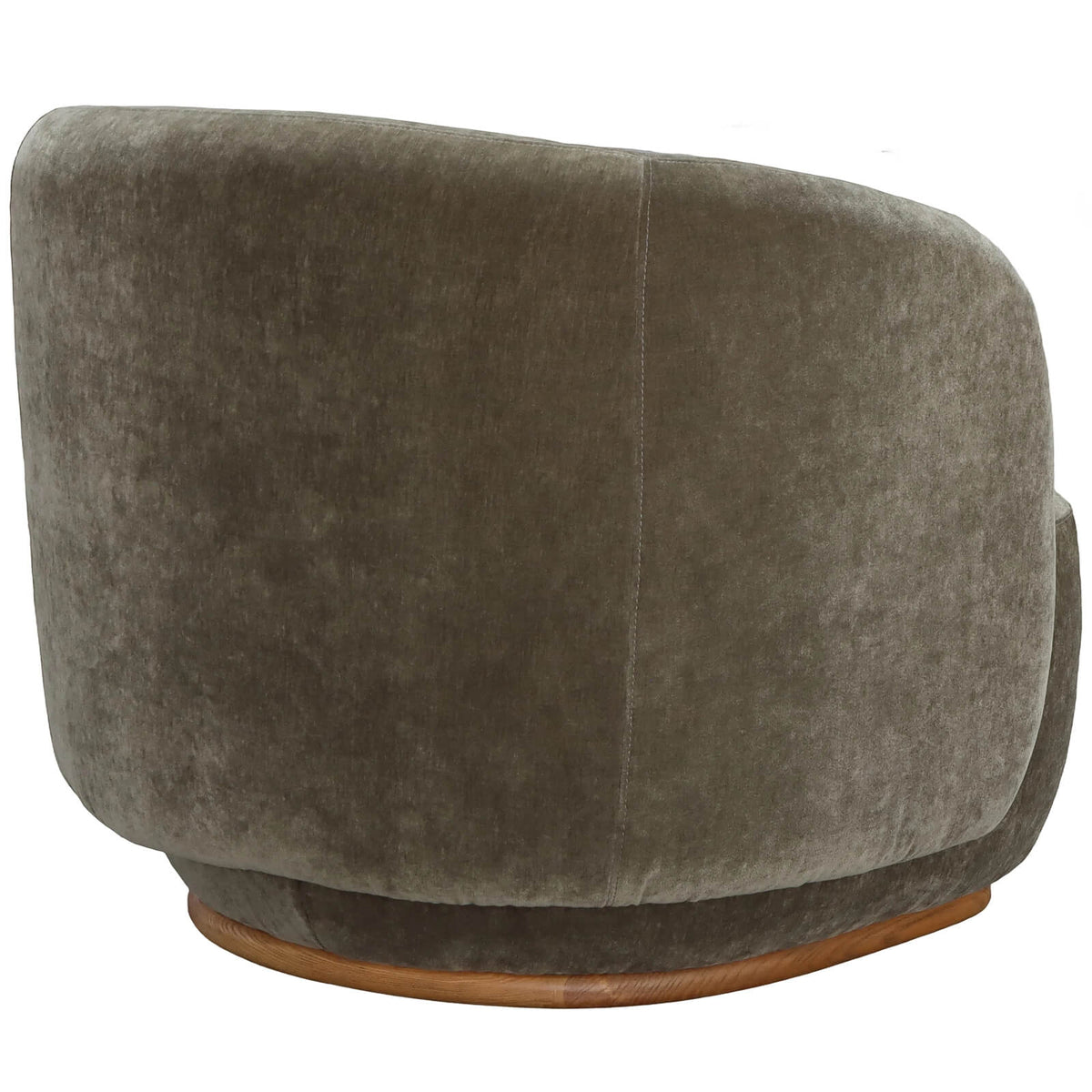 Heythrop Swivel Chair in Moss Keiichi