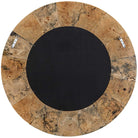 Hiram Round Wood Mirror Uttermost