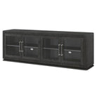 Horizon Media Cabinet in Carbon Finish by Theodore Alexander