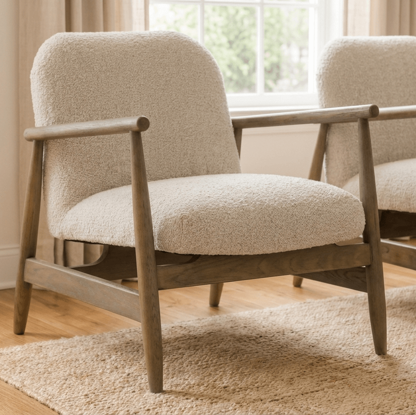 Ilmington Accent Chair in Natural by Keiichi