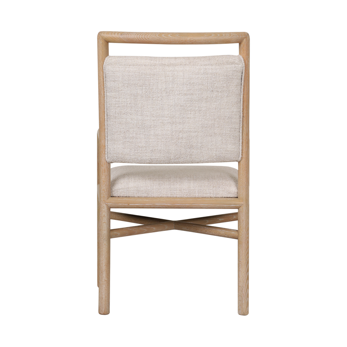 Montauk Upholstered Dining Armchair in Light by Theodore Alexander