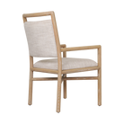 Montauk Upholstered Dining Armchair in Light by Theodore Alexander