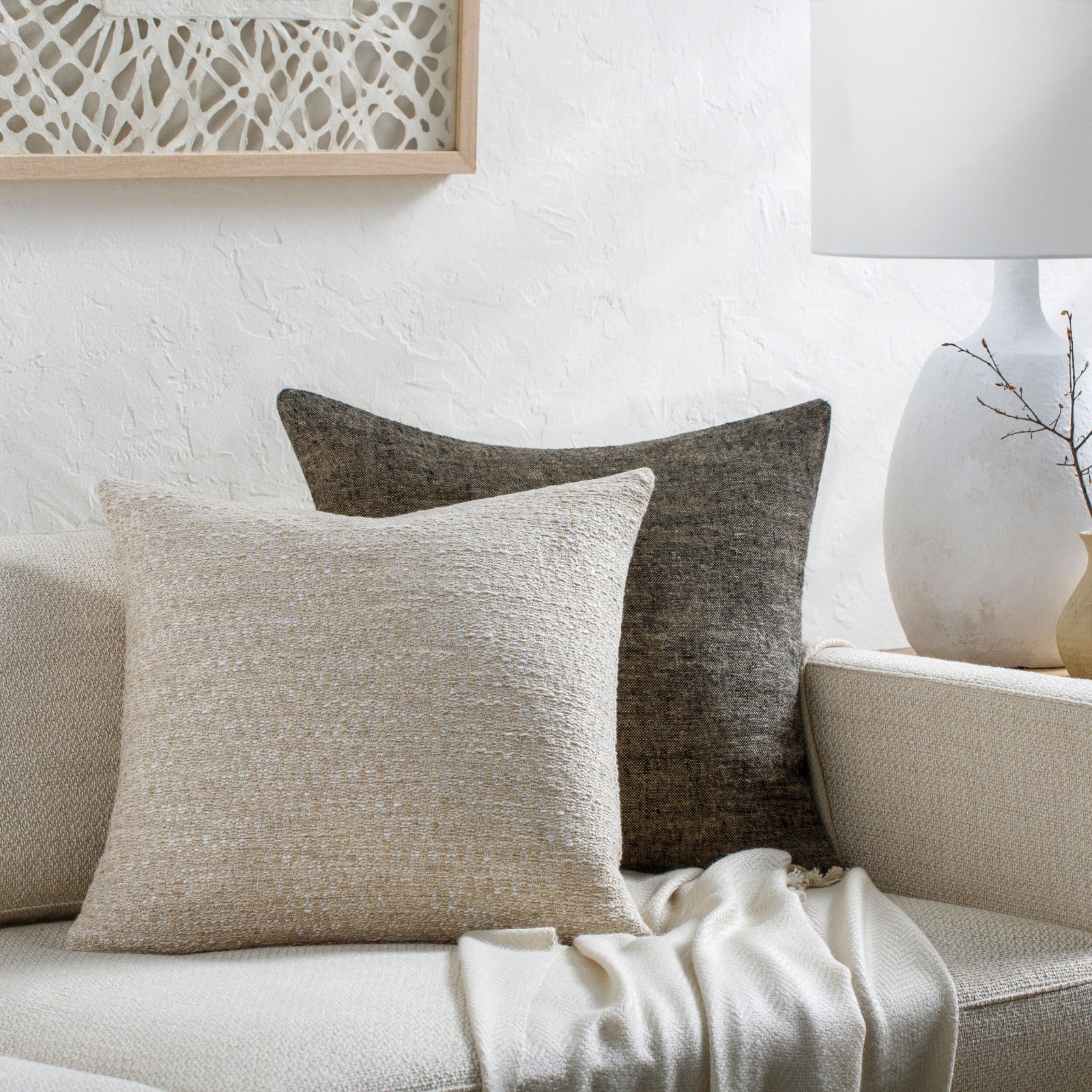 Itzel Woven Cushion by Keiichi