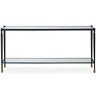 Javana Glass / Iron Console Table Uttermost