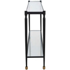 Javana Glass / Iron Console Table Uttermost