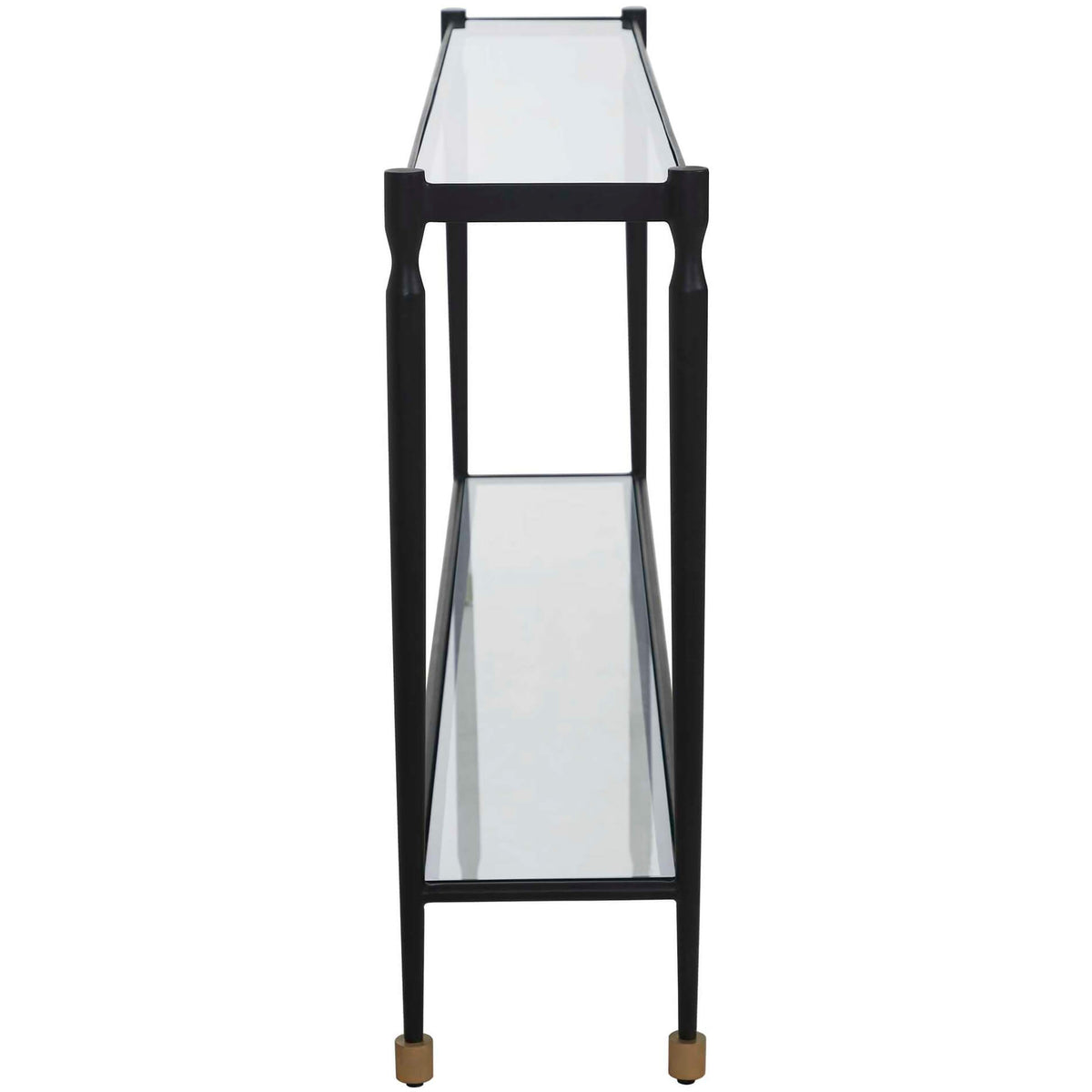 Javana Glass / Iron Console Table Uttermost