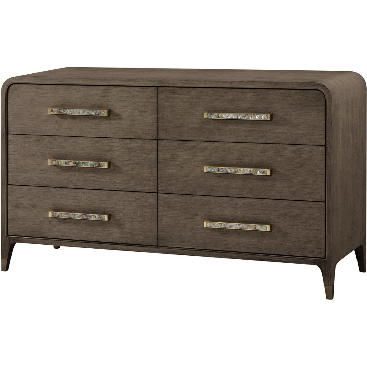 Judith Leiber 6-Drawer Dresser in Dark by Theodore Alexander
