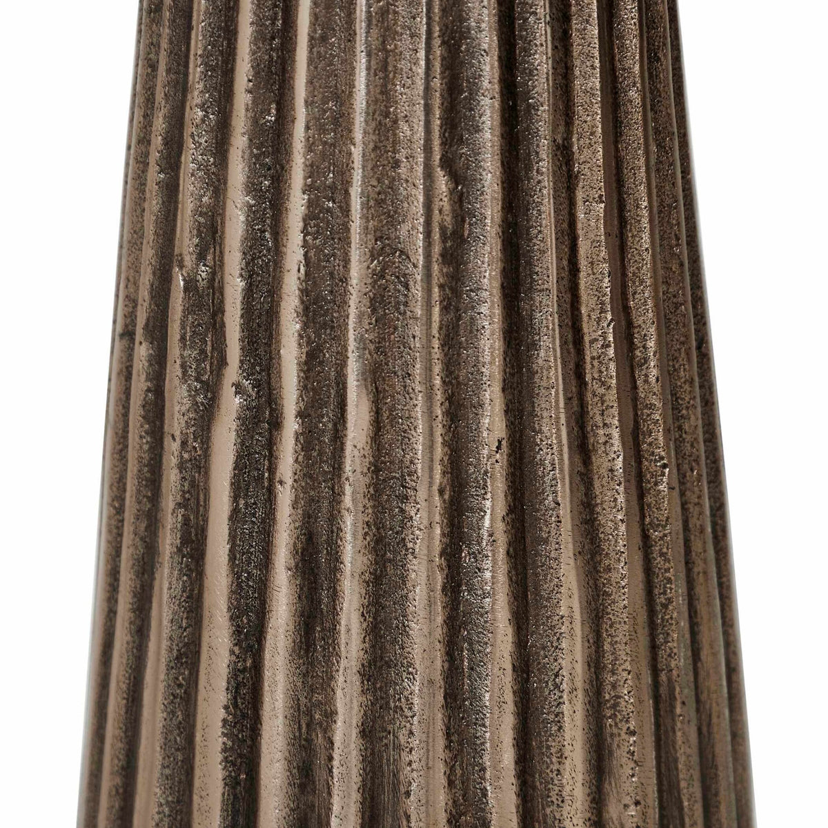 Juniper Fluted Marble Top Side Table Keiichi