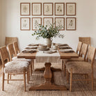 Bourton Dining Chair in Faux Mongolian Fur by Keiichi