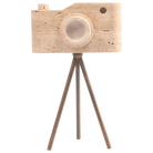 Shutterclick Sculpture in Travertine - Small by Keiichi
