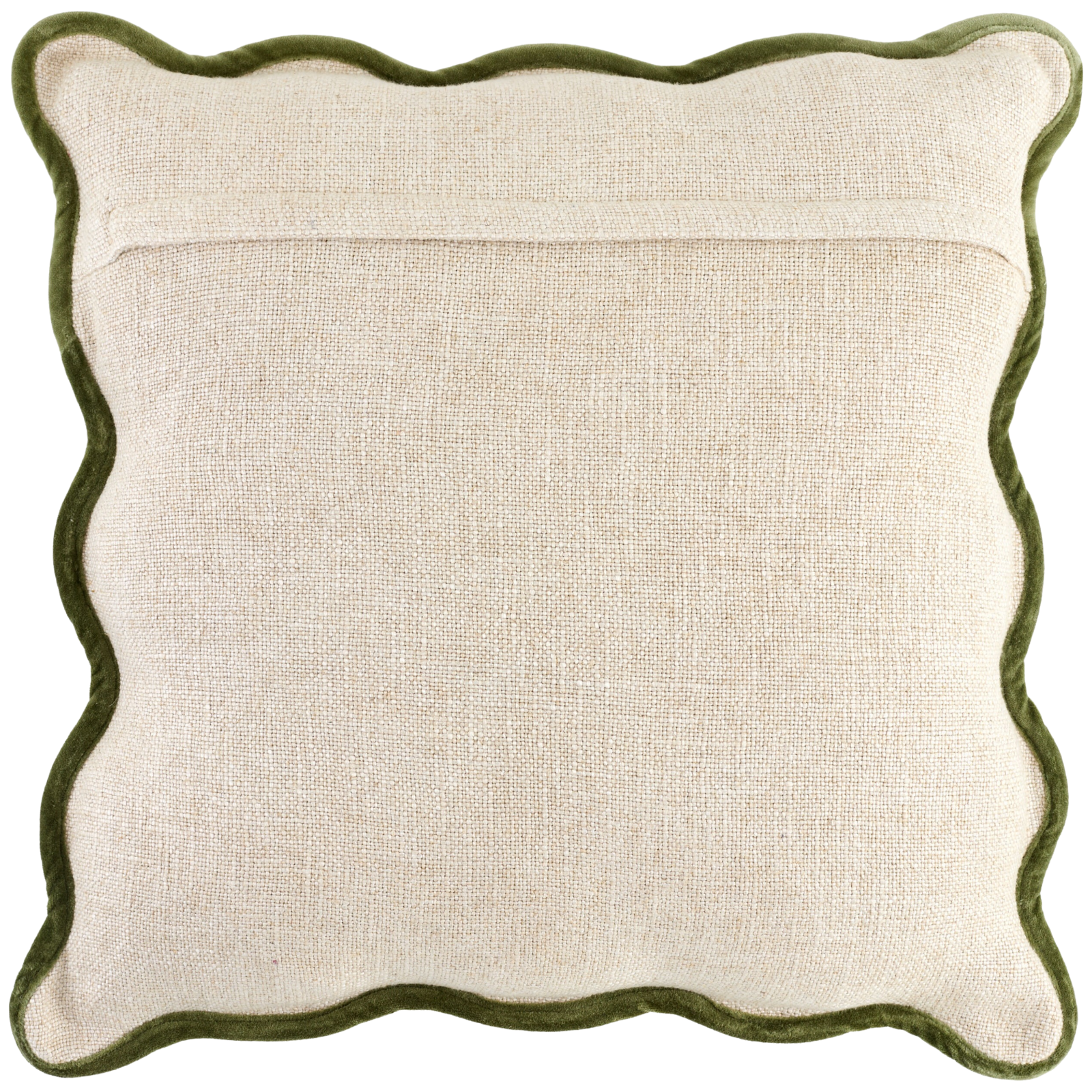 Caliza Woven Cushion in Moss by Keiichi