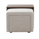 Campden Ottoman in Natural by Keiichi