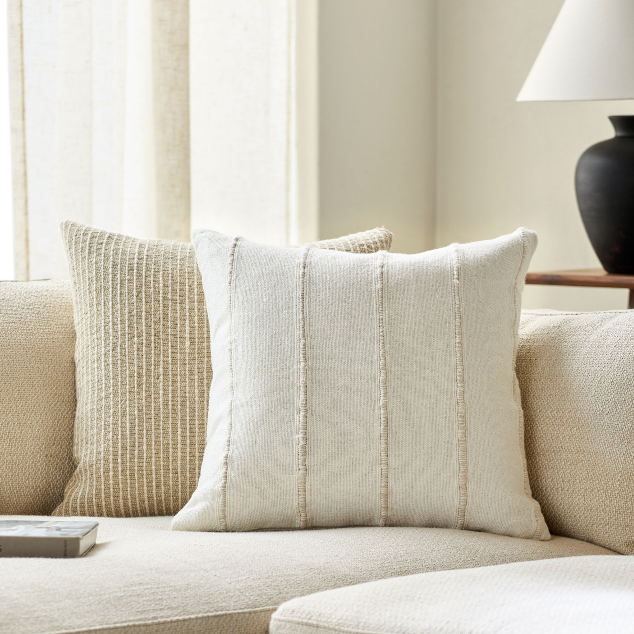 Charleston Woven Cushion by Keiichi