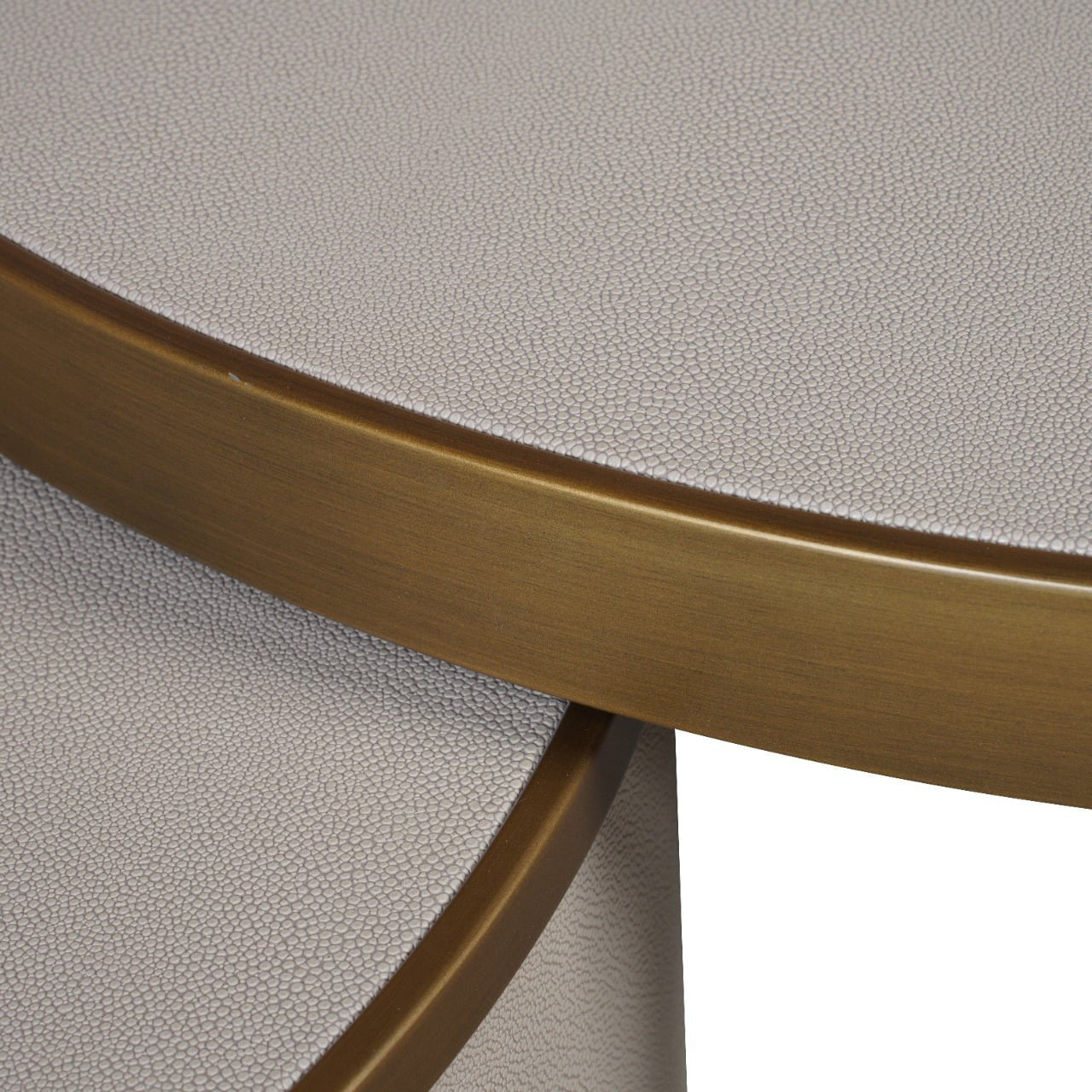 Hazlemere Shagreen Nesting Coffee Table Set by Keiichi