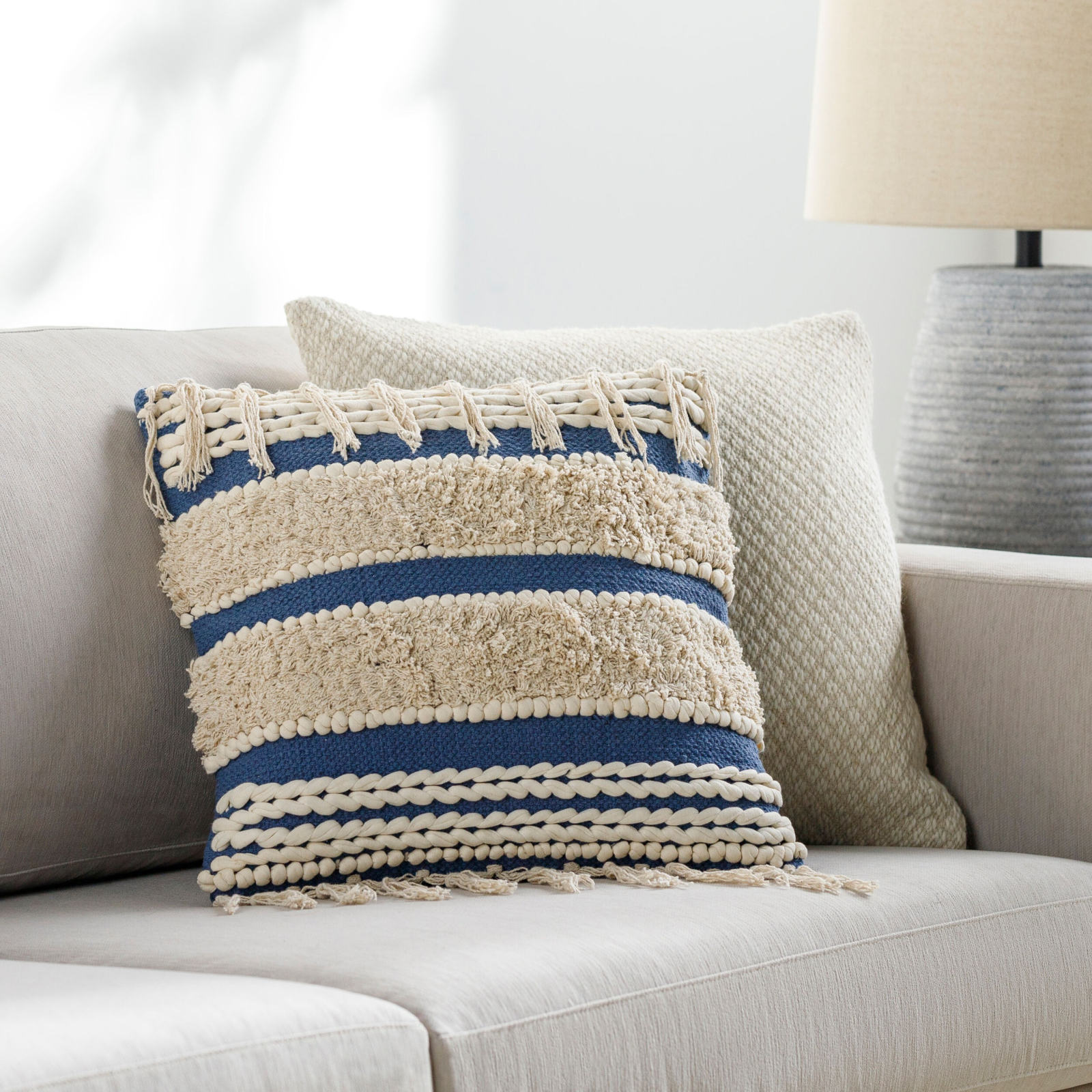 Helena Hand Woven Cushion by Keiichi