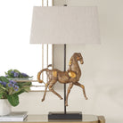Horse Table Lamp by Keiichi