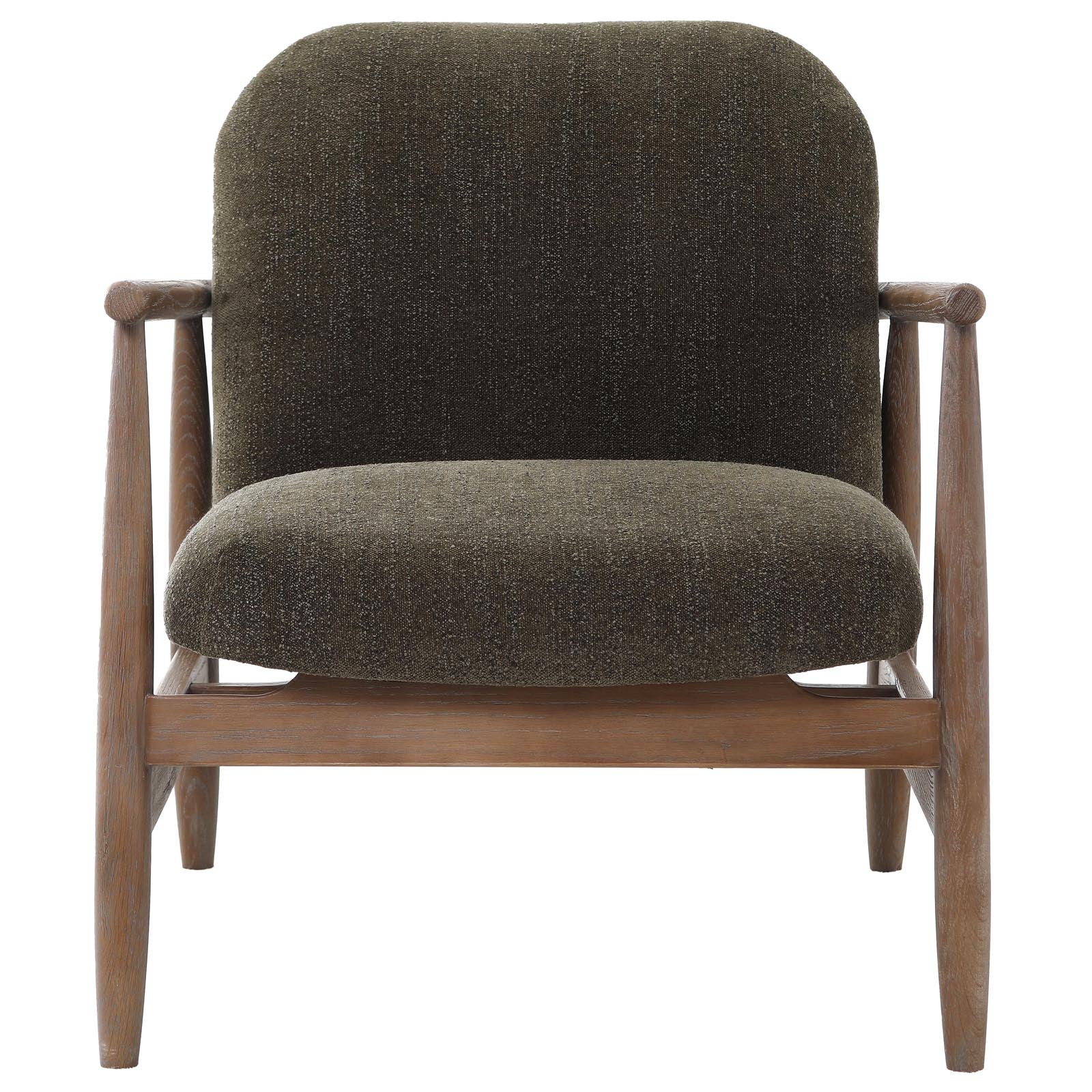 Ilmington Accent Chair in Bottle Green by Keiichi