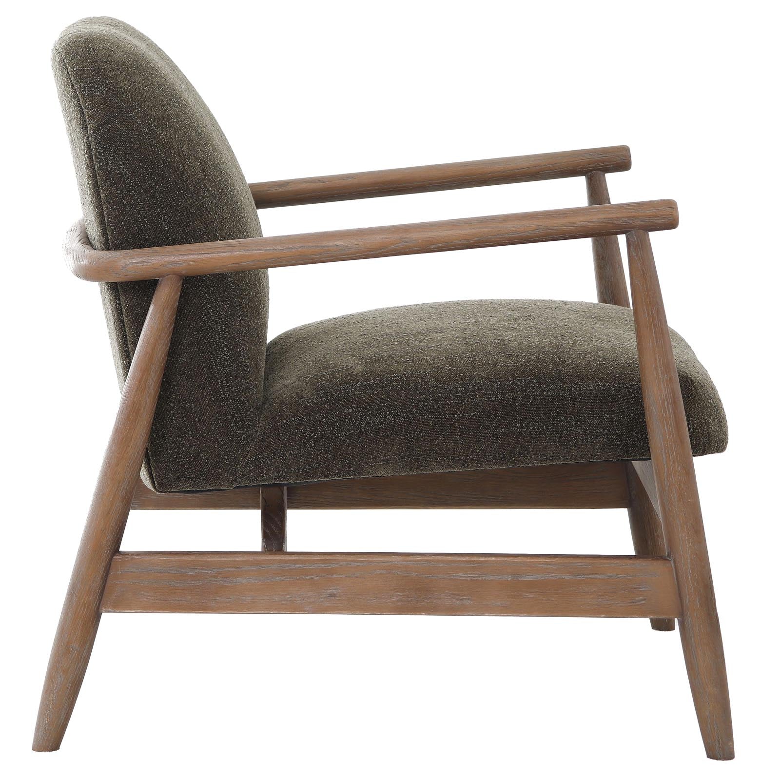 Ilmington Accent Chair in Bottle Green by Keiichi