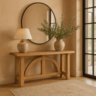 Ironbridge Solid Oak Console Table by Keiichi